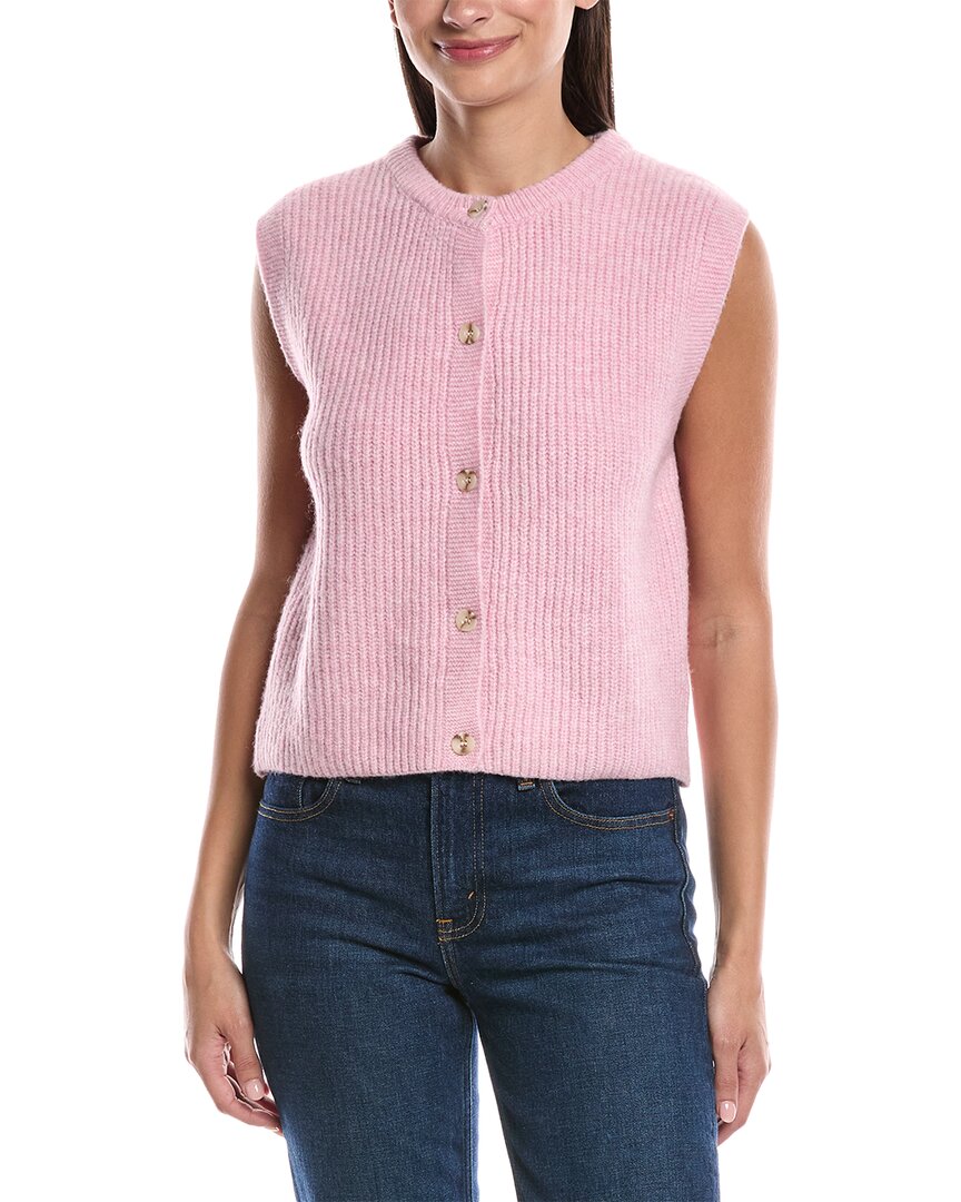 ANNA KAY Свитер-жилет из кашемировой смеси, розовый
ANNA KAY Свитер-жилет из кашемировой смеси, розовый