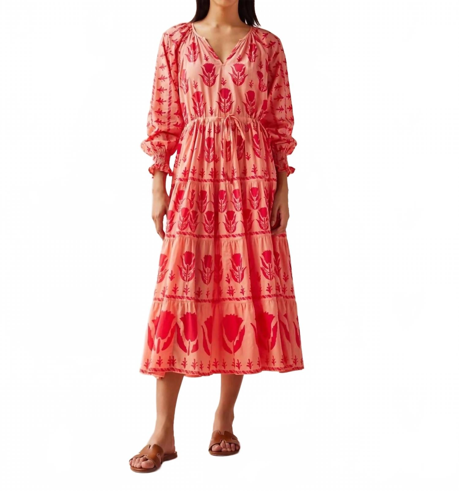 Платье миди OMIKA, Pali Persimmon
Платье миди OMIKA, Pali Persimmon