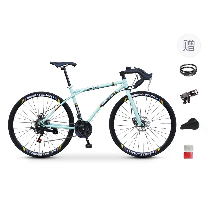 Шоссейный велосипед с дисковыми тормозами из высокоуглеродистой стали для активного отдыха ICOLOUR, черный
Шоссейный велосипед с дисковыми тормозами из высокоуглеродистой стали для активного отдыха ICOLOUR, черный