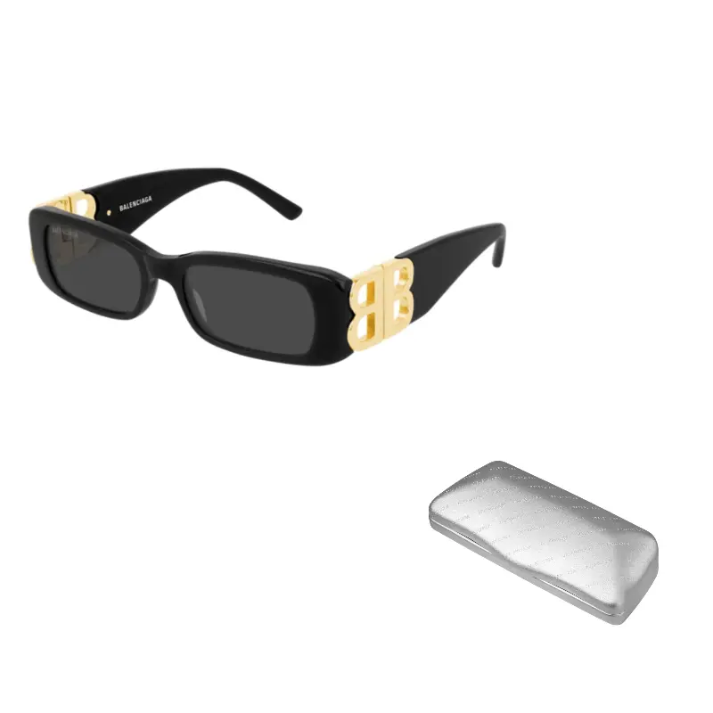 Balenciaga Солнечные очки прямоугольной формы, Black
Balenciaga Солнечные очки прямоугольной формы, Black