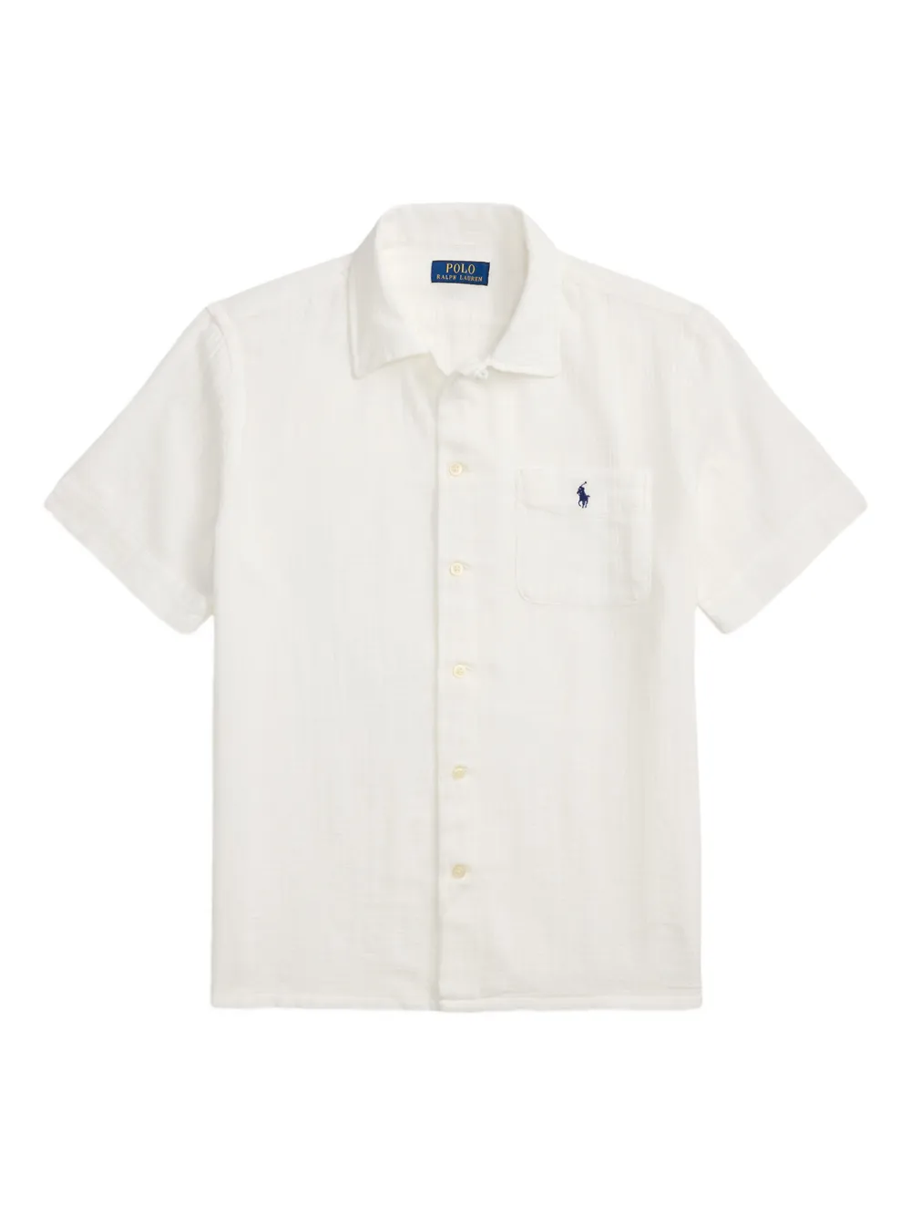 Рубашка с вышивкой на кармане Polo Ralph Lauren, белый
Рубашка с вышивкой на кармане Polo Ralph Lauren, белый