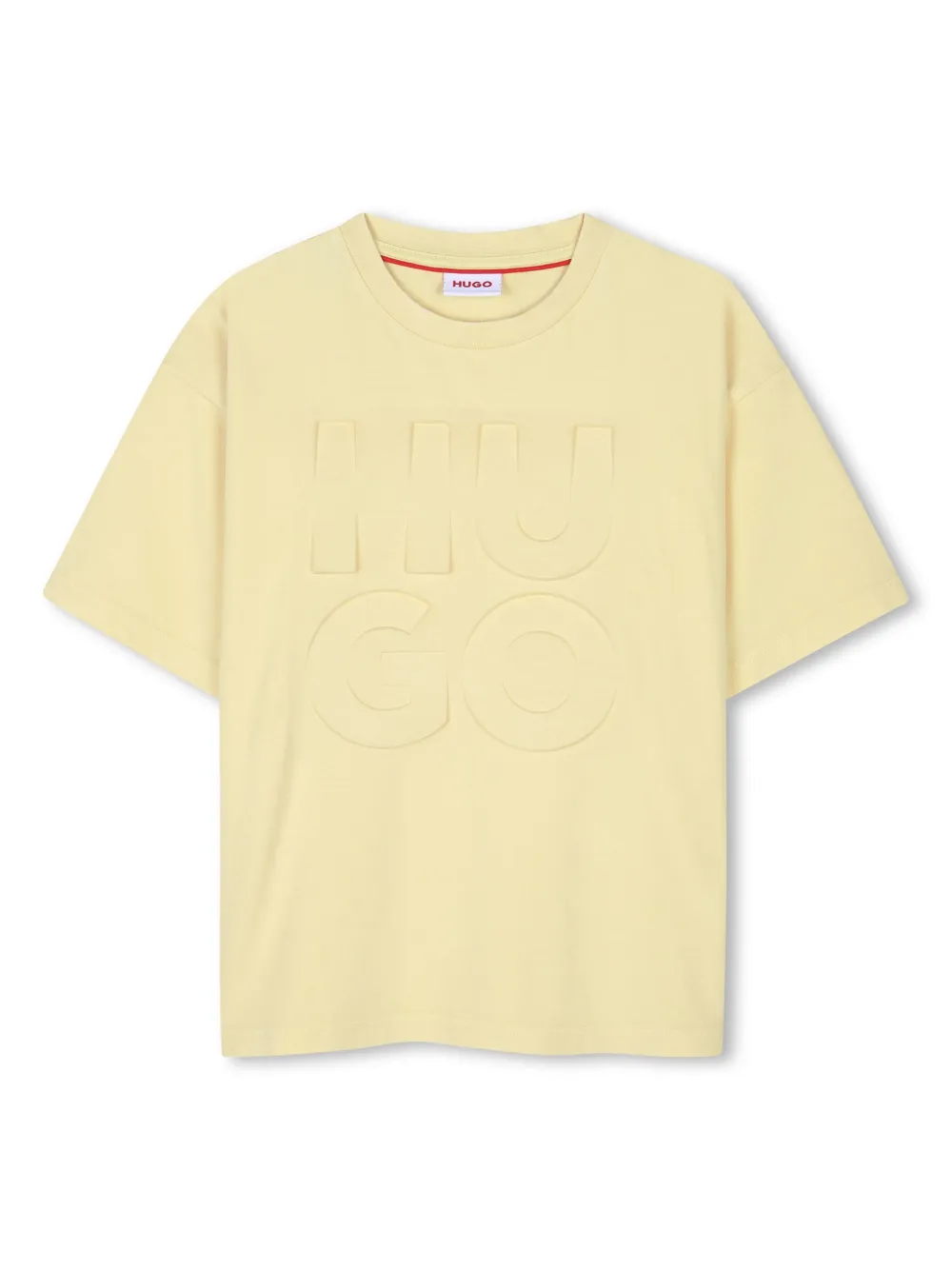 Футболка с тисненым логотипом HUGO KIDS, желтый
Футболка с тисненым логотипом HUGO KIDS, желтый