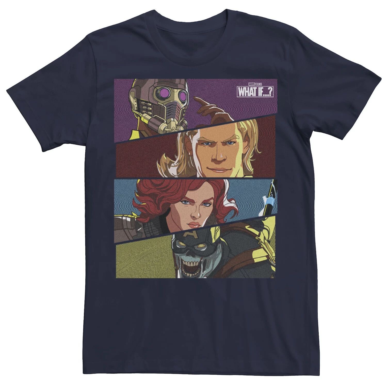 Мужская футболка с наклонными вставками Marvel What If Hero Licensed Character
Мужская футболка с наклонными вставками Marvel What If Hero Licensed Character