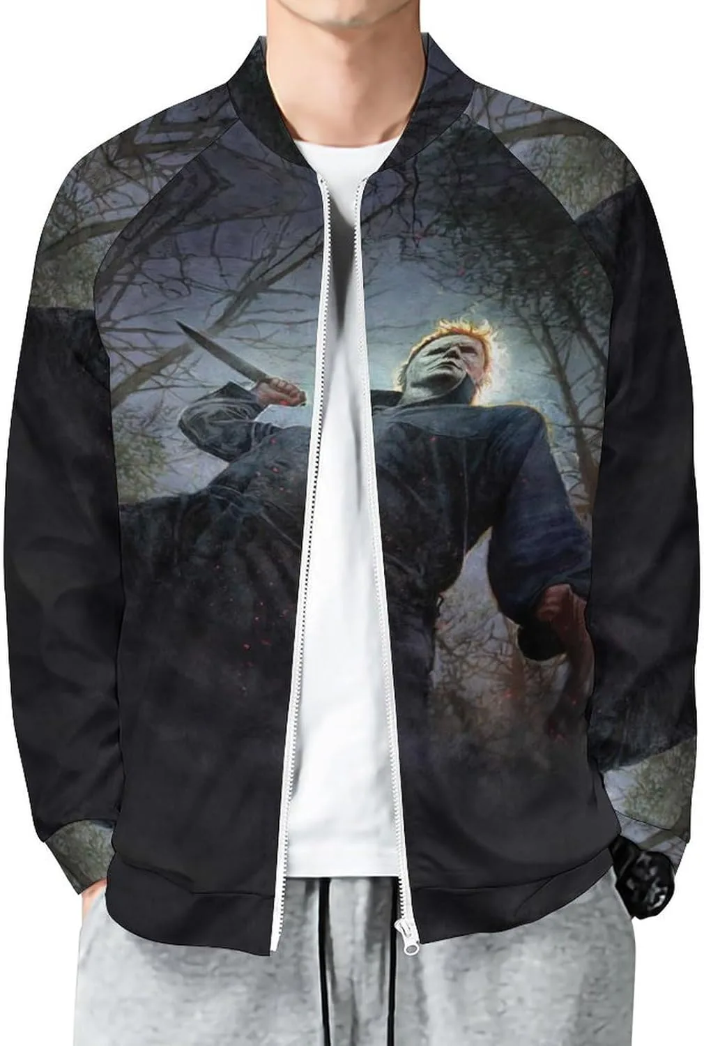 Мужская легкая куртка-толстовка Halloween Michael Myers
Мужская легкая куртка-толстовка Halloween Michael Myers