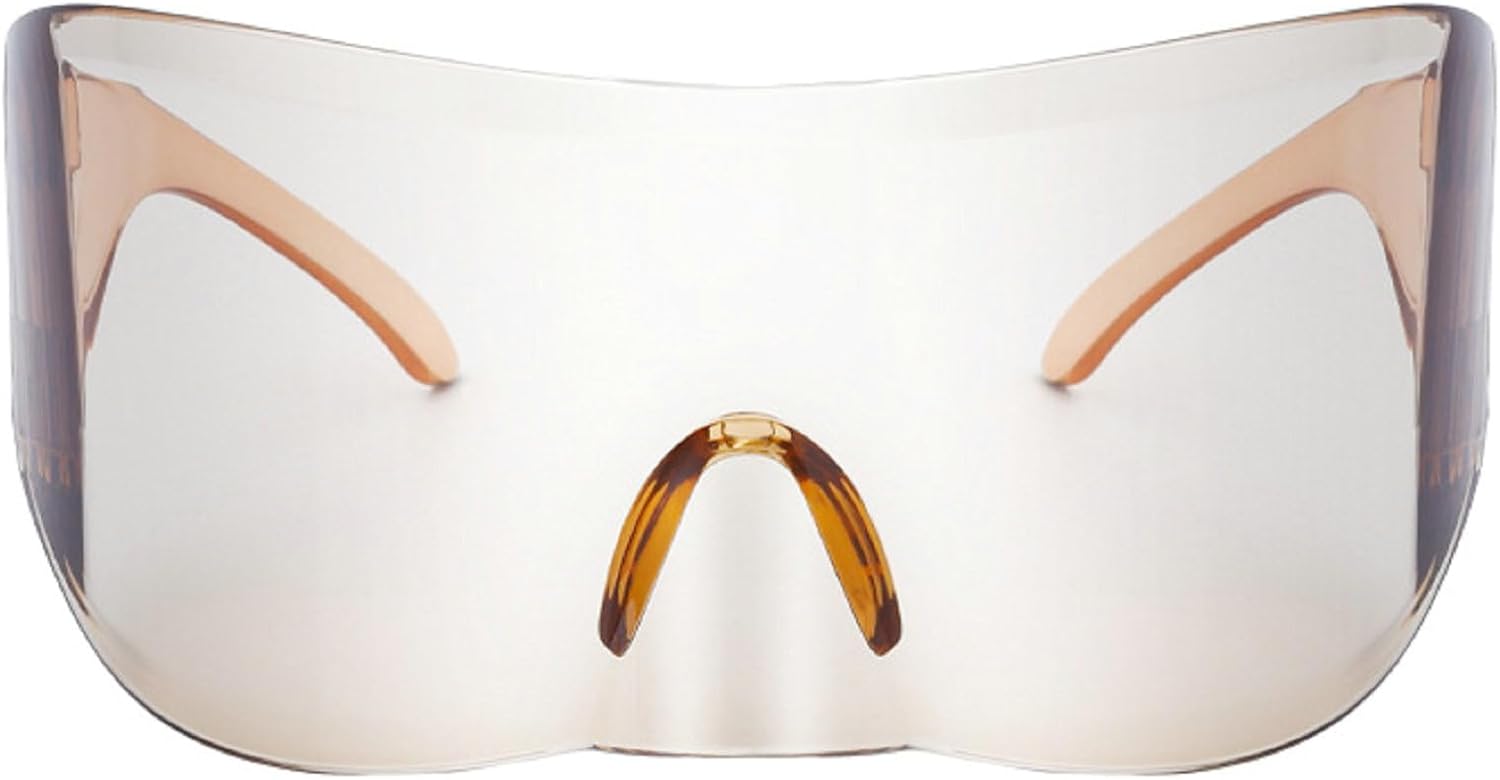 Большие солнцезащитные очки в стиле Y2k для женщин, тренд 2024 года, панк-очки, солнцезащитные очки для мужчин, дизайнерские очки-щитки в стиле 2000-х mincl, Champagne
Большие солнцезащитные очки в стиле Y2k для женщин, тренд 2024 года, панк-очки, солнцезащитные очки для мужчин, дизайнерские очки-щитки в стиле 2000-х mincl, Champagne