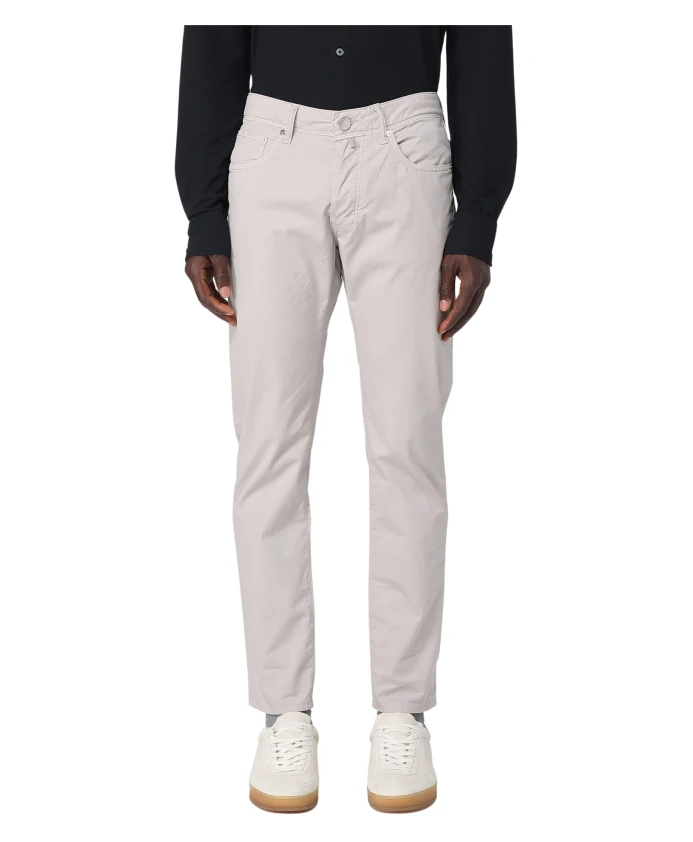 Однотонные брюки прямого кроя Incotex, белый
Однотонные брюки прямого кроя Incotex, белый