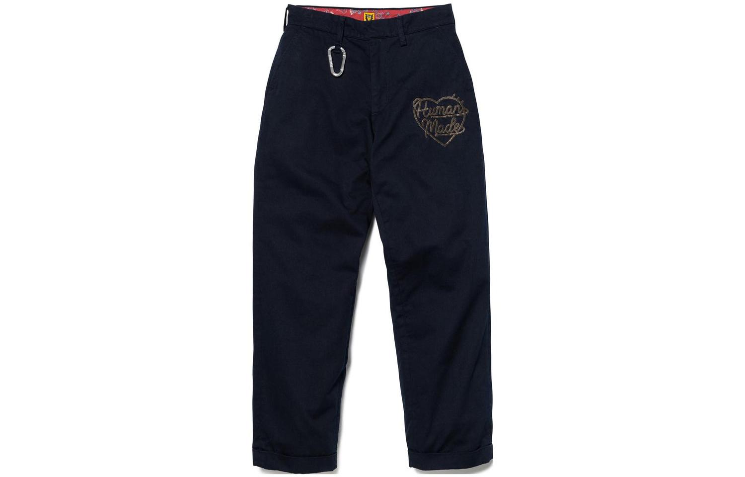 Хлопковые брюки с вышитым логотипом HUMAN MADE, хаки
Хлопковые брюки с вышитым логотипом HUMAN MADE, хаки