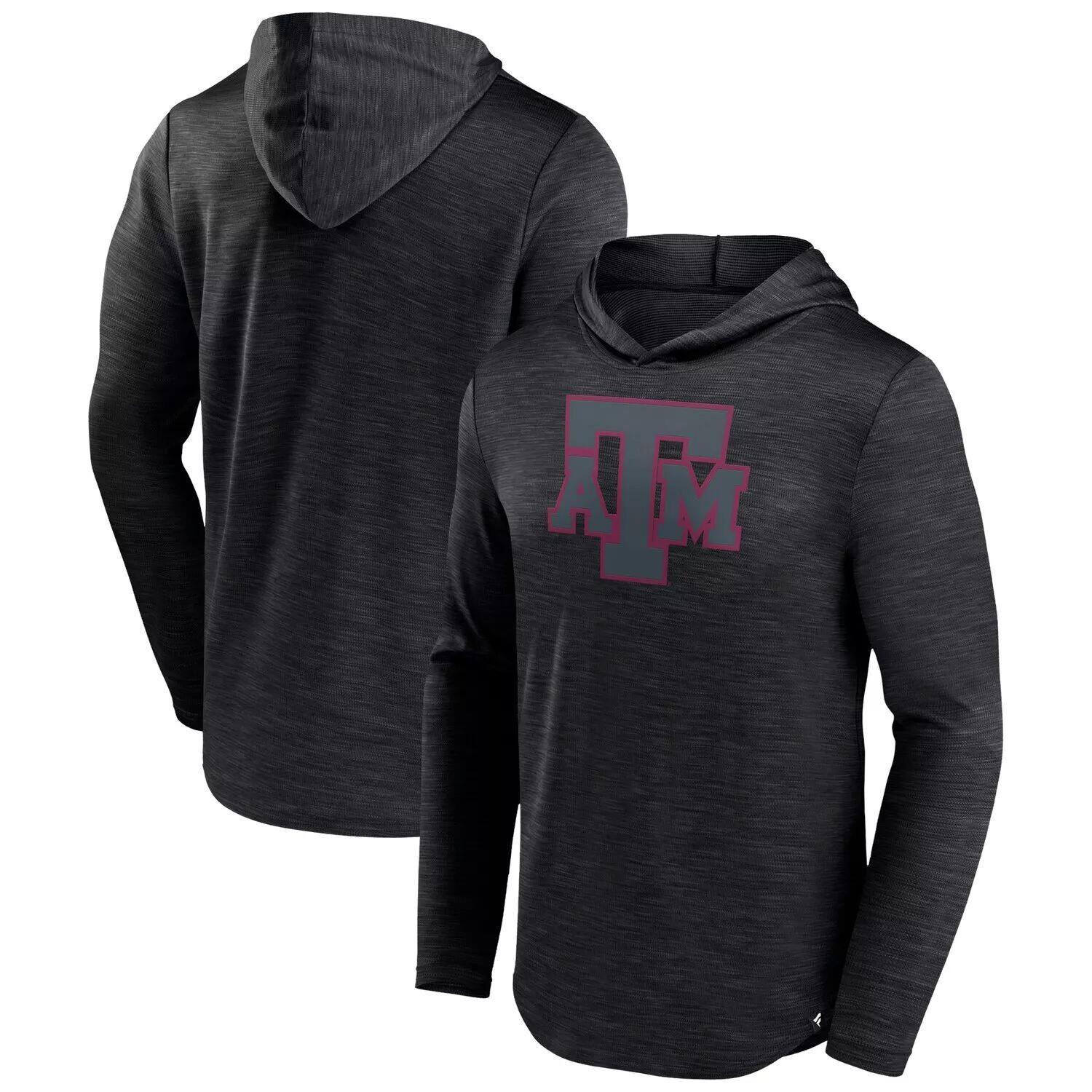 Мужская футболка с капюшоном с логотипом Heather Black Texas A&M Aggies Transitional Fanatics
Мужская футболка с капюшоном с логотипом Heather Black Texas A&M Aggies Transitional Fanatics