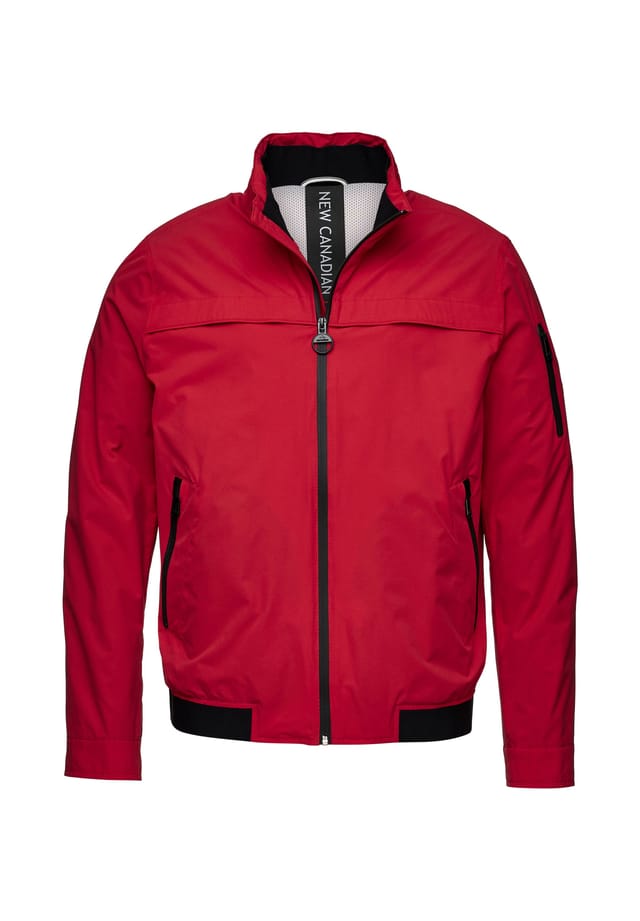 Складная летняя куртка с практичным карманом на рукаве New Canadian, красный
Складная летняя куртка с практичным карманом на рукаве New Canadian, красный