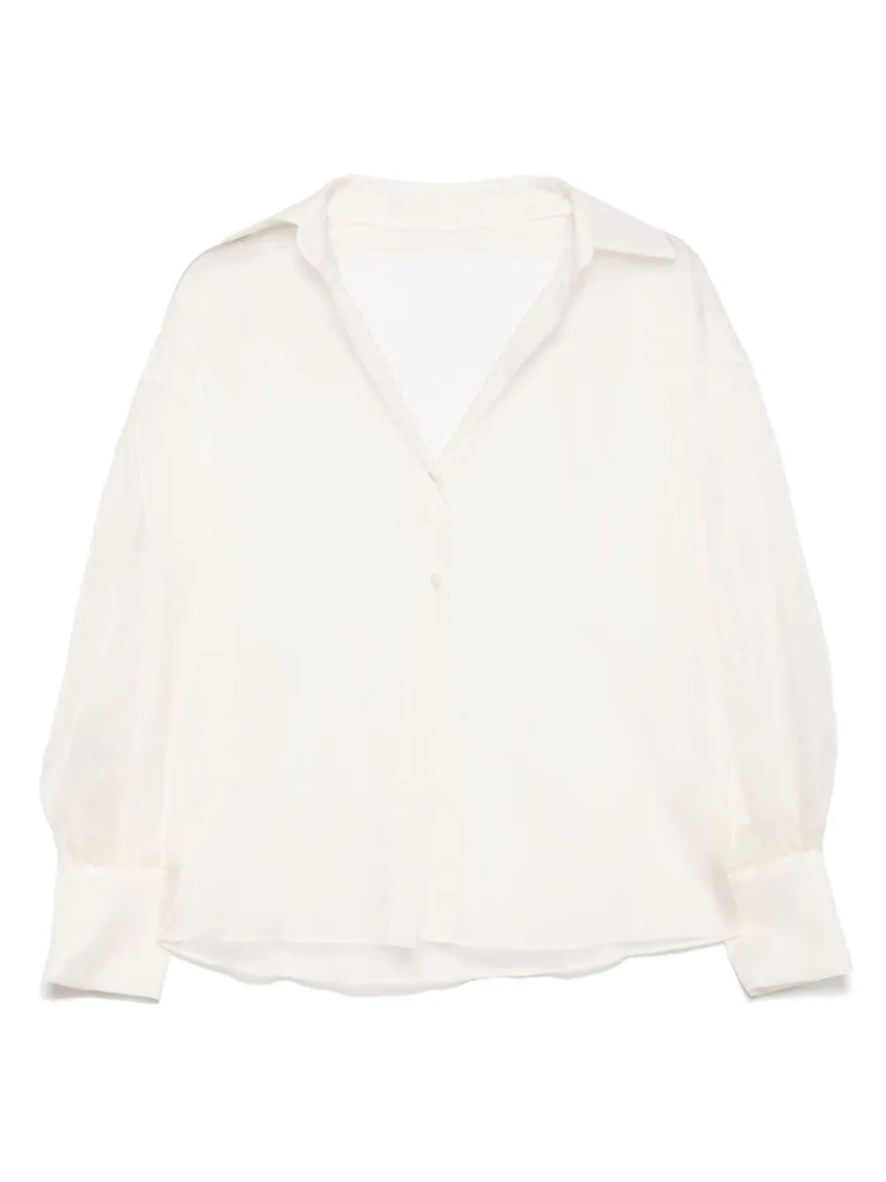 Шелковая рубашка с длинными рукавами Isabel Sanchis, белый
Шелковая рубашка с длинными рукавами Isabel Sanchis, белый