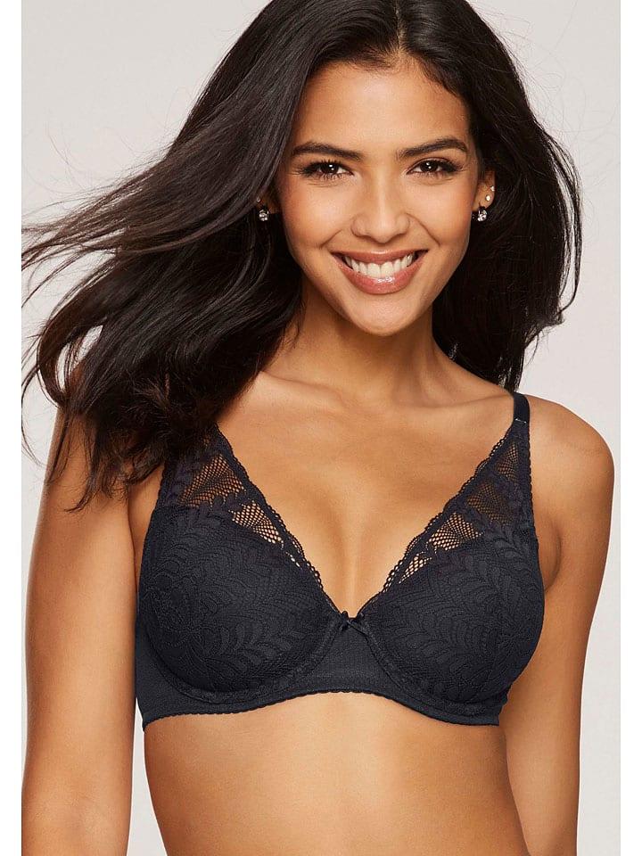 Бюстгальтер на косточках LASCANA, черный
Бюстгальтер на косточках LASCANA, черный