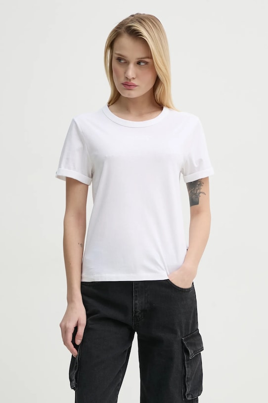 Хлопковая футболка G-Star, белый
Хлопковая футболка G-Star, белый