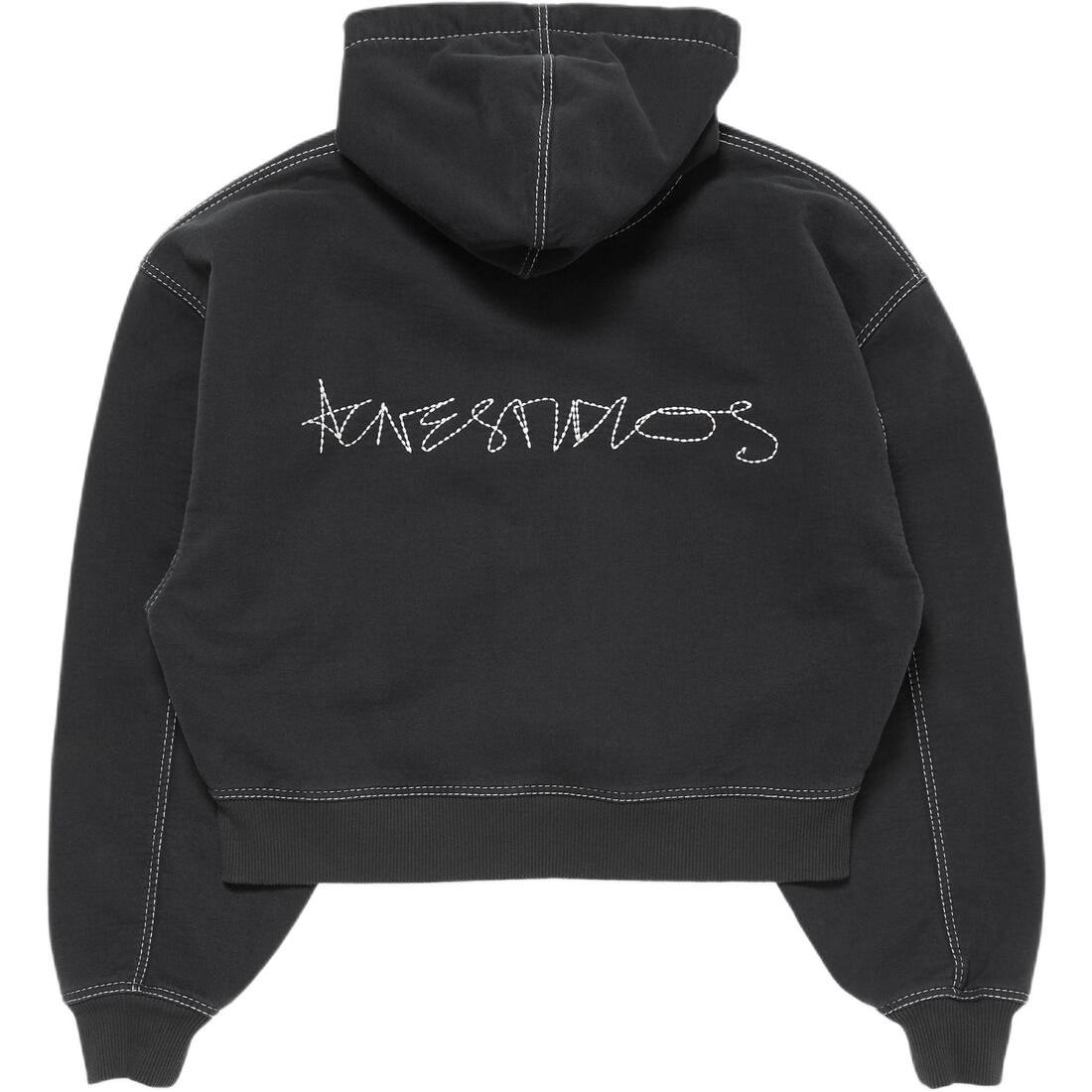 Худи на молнии Acne Studios, черный
Худи на молнии Acne Studios, черный