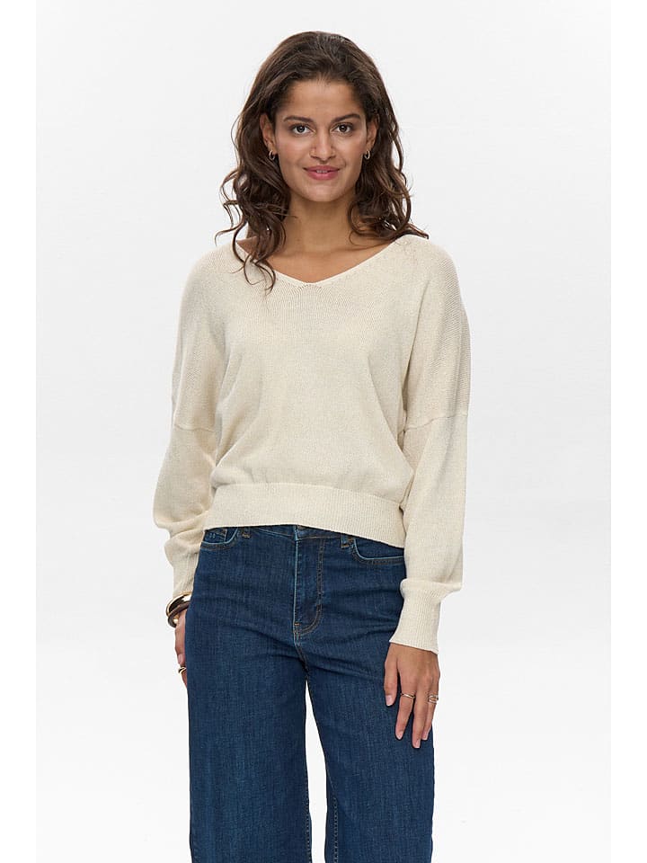 NÜMPH Свитер "Милрей" кремового цвета
NÜMPH Свитер "Милрей" кремового цвета