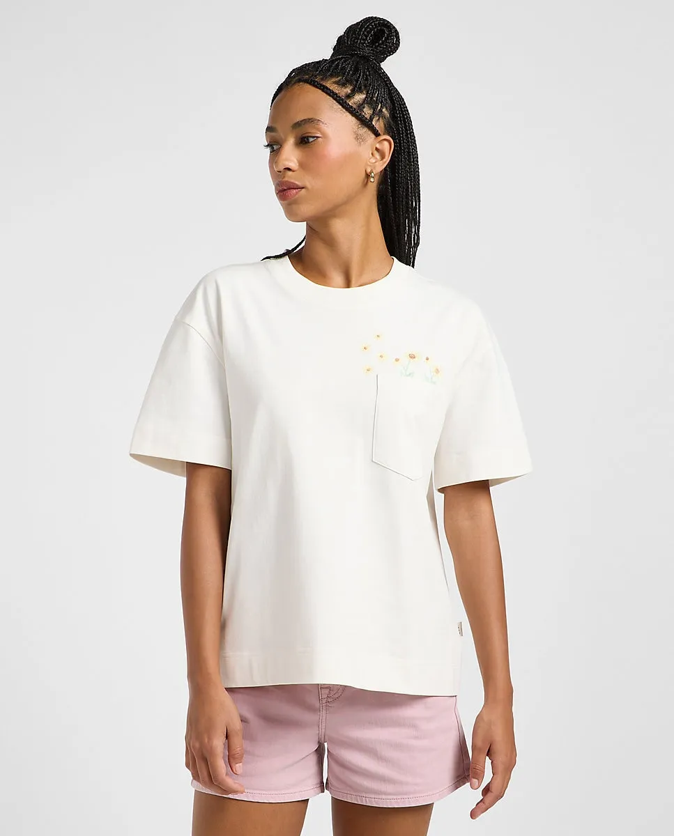 Женская футболка свободного кроя с короткими рукавами Lee, белый
Женская футболка свободного кроя с короткими рукавами Lee, белый