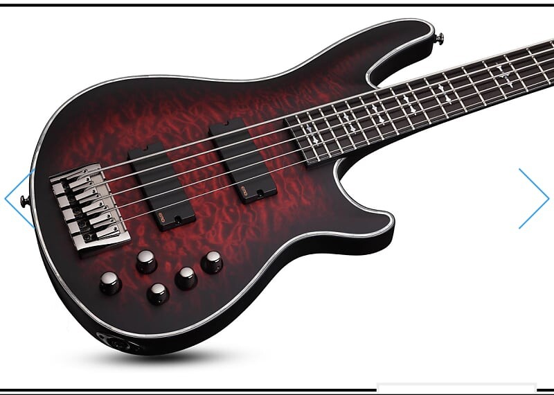 Басс гитара Schecter Hellraiser Extreme-5 Active 5-String Bass Crimson Red Burst Satin
Басс гитара Schecter Hellraiser Extreme-5 Active 5-String Bass Crimson Red Burst Satin