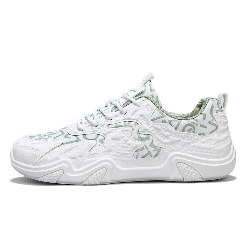 Сбалансированные, дышащие, нескользящие мужские кроссовки WARRIOR, White Green
Сбалансированные, дышащие, нескользящие мужские кроссовки WARRIOR, White Green
