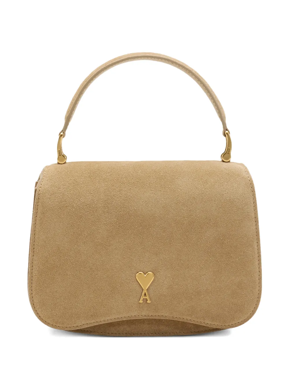 Сумка-тоут с заклепками Ami Paris, бежевый
Сумка-тоут с заклепками Ami Paris, бежевый