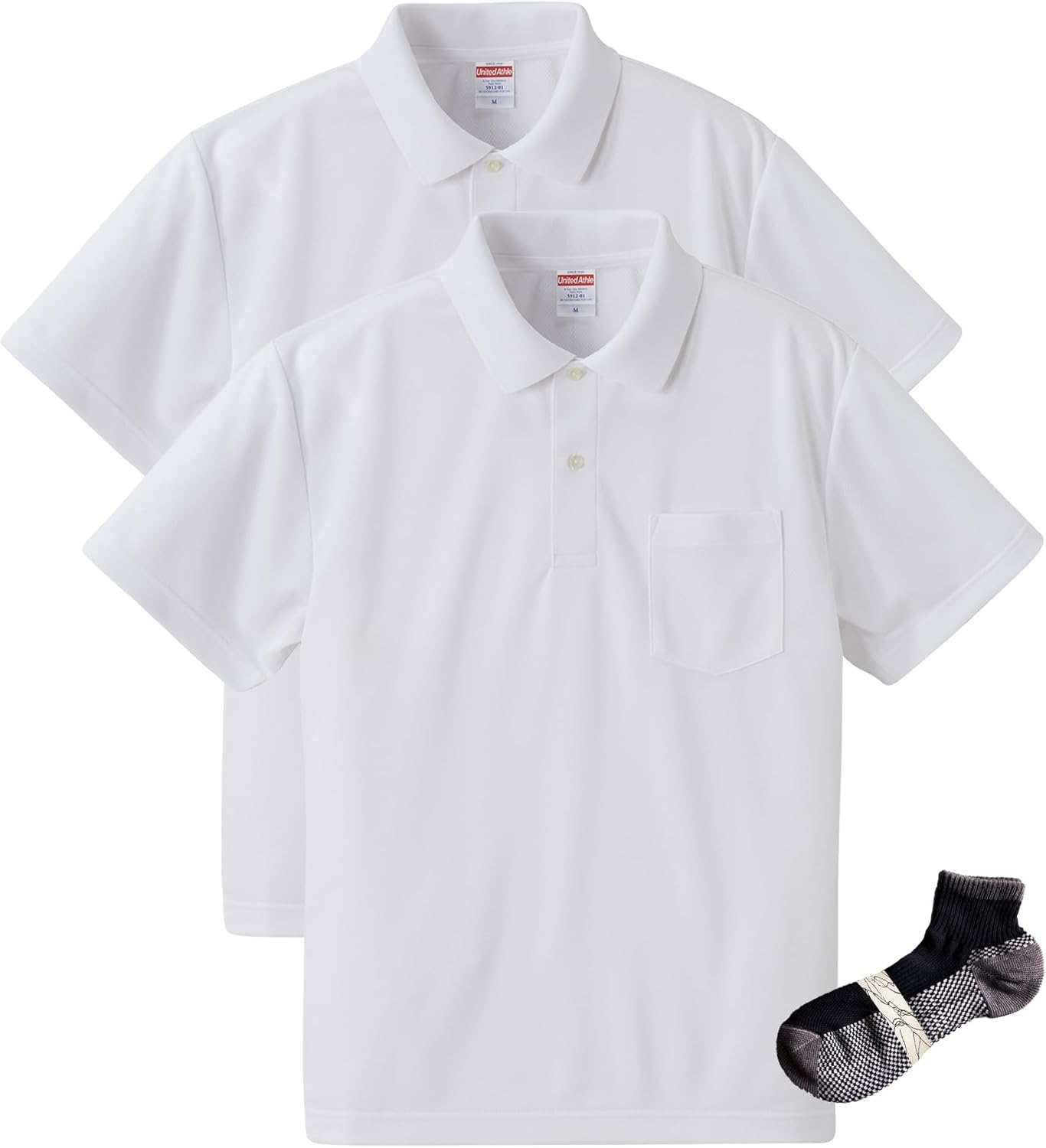 Мужская поло-рубашка United Athletic 591201 из ткани Dry плотностью 4,1 унции с карманами, белый
Мужская поло-рубашка United Athletic 591201 из ткани Dry плотностью 4,1 унции с карманами, белый