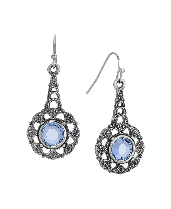 Серьги-Подвески с синими кристаллами серебристого тона 2028, blue
Серьги-Подвески с синими кристаллами серебристого тона 2028, blue