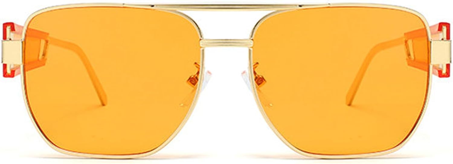 Солнцезащитные очки Willochra в маленькой овальной металлической оправе в стиле панк для женщин, модель 2025, роскошные винтажные очки с двойным дужком, классические квадратные очки, C9
Солнцезащитные очки Willochra в маленькой овальной металлической оправе в стиле панк для женщин, модель 2025, роскошные винтажные очки с двойным дужком, классические квадратные очки, C9