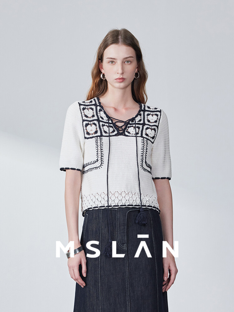 Пуловер Mslan вязаный, кремовый
Пуловер Mslan вязаный, кремовый