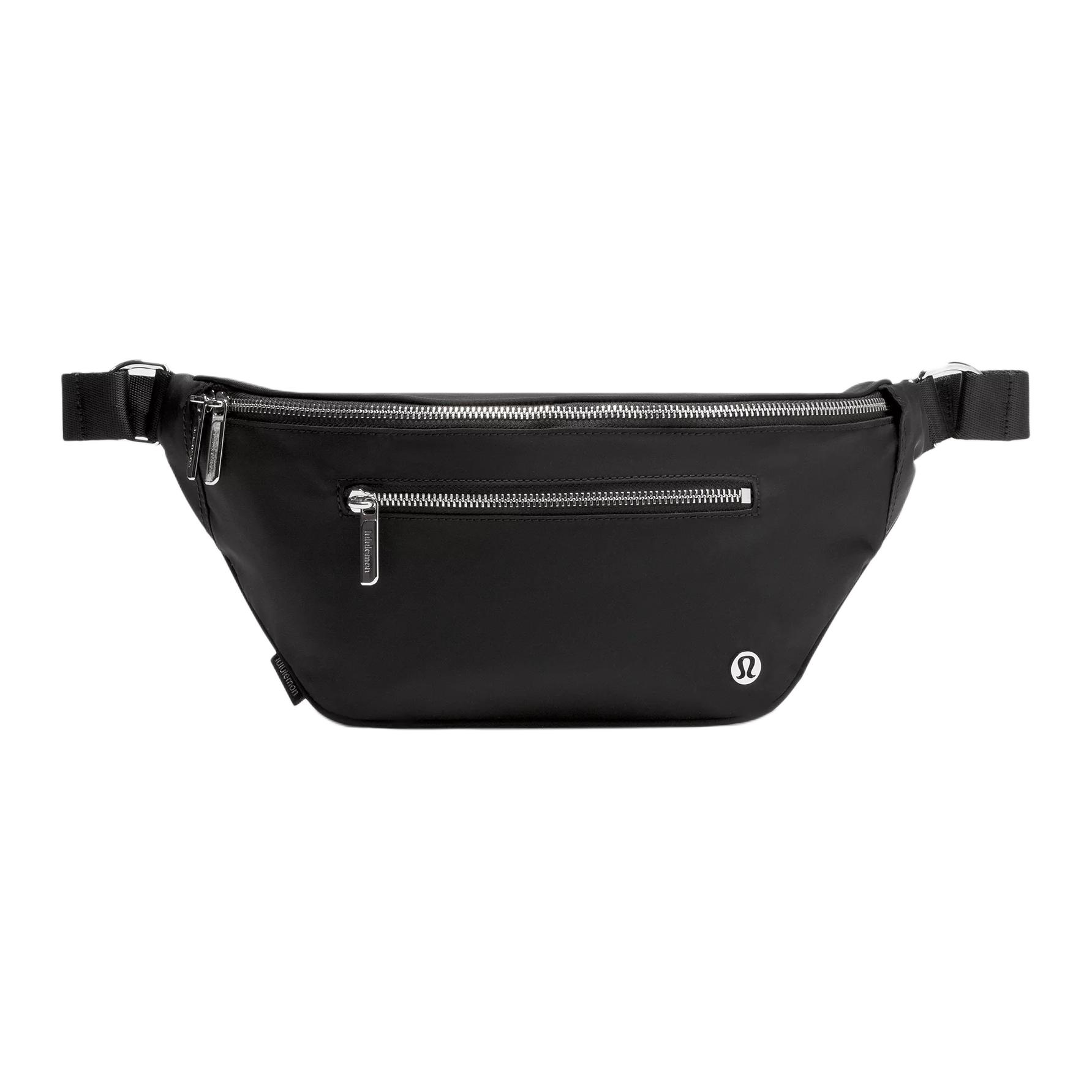 Lululemon Нейлоновая поясная сумка через плечо женская черная, Black
Lululemon Нейлоновая поясная сумка через плечо женская черная, Black