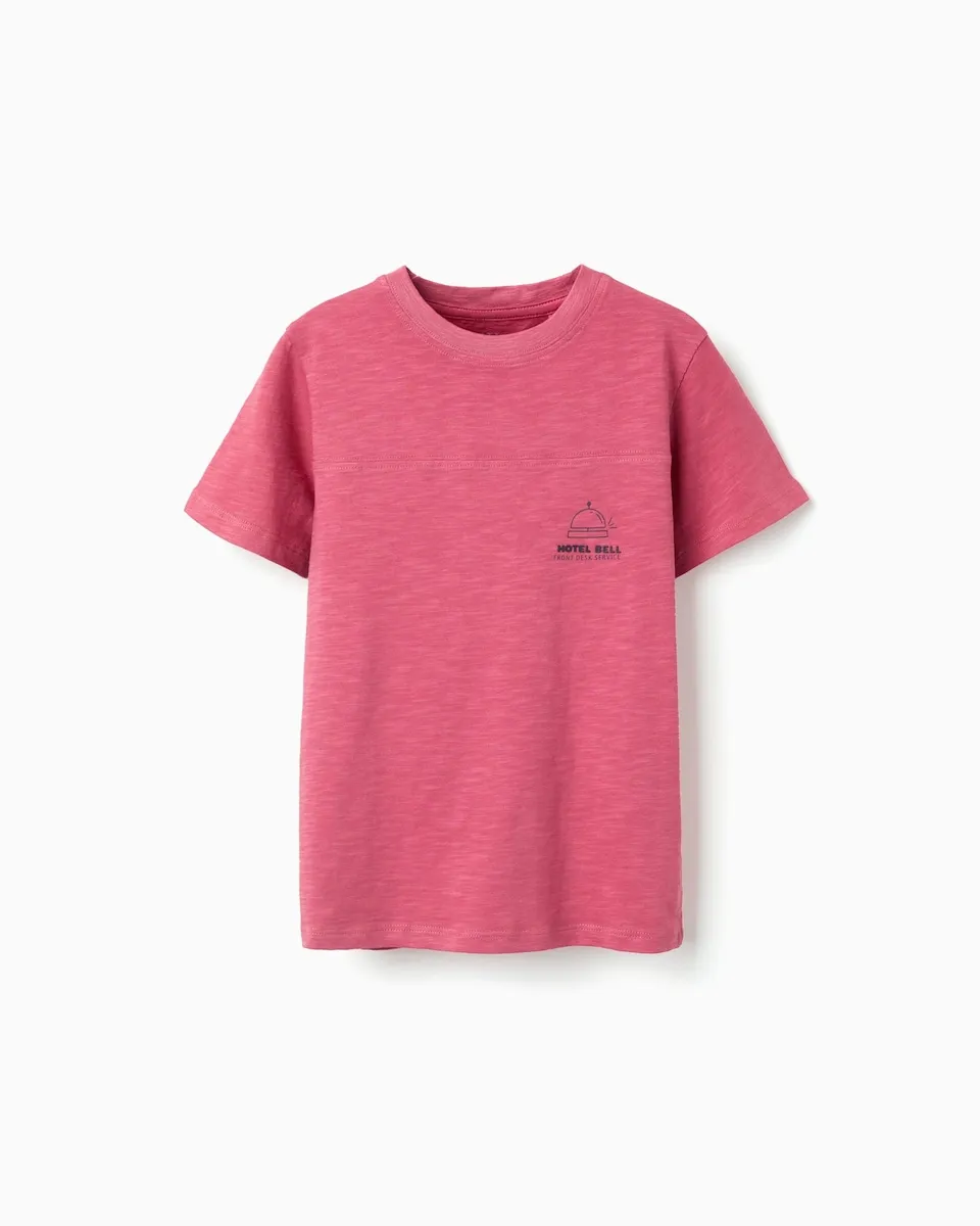 Футболка для мальчика 100% хлопок с рисунком Zippy, розовый
Футболка для мальчика 100% хлопок с рисунком Zippy, розовый