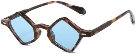 Популярные модные солнцезащитные очки в форме маленького многоугольника и квадрата для женщин, с защитой от УФ-излучения UV400, для мужчин, с заклепками MTZJH, Pattern Blue
Популярные модные солнцезащитные очки в форме маленького многоугольника и квадрата для женщин, с защитой от УФ-излучения UV400, для мужчин, с заклепками MTZJH, Pattern Blue