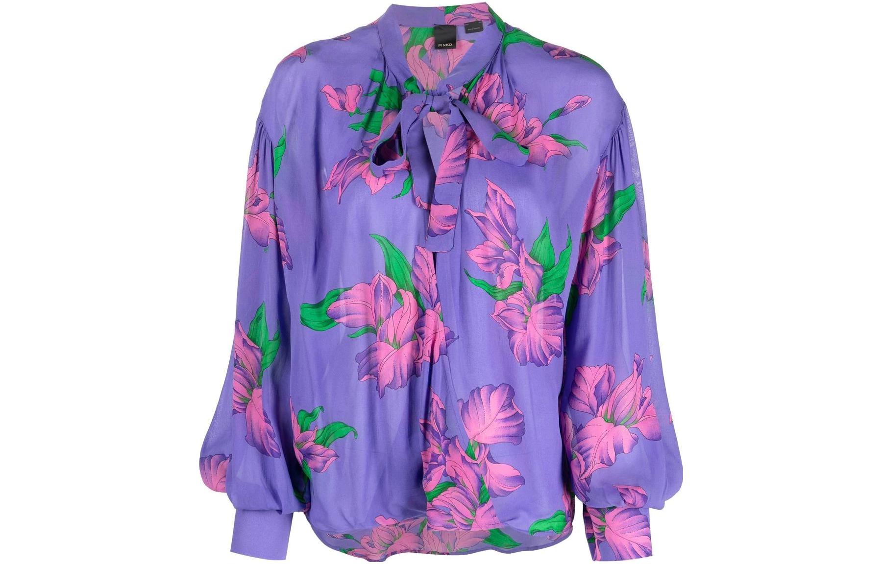 PINKO Рубашка SS23 женская фиолетовая
PINKO Рубашка SS23 женская фиолетовая