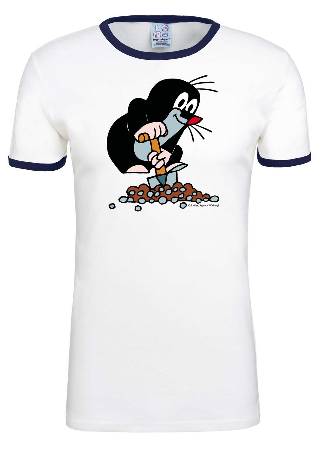 Футболка Logoshirt Der kleine Maulwurf, цвет altweiss/dunkelblau
Футболка Logoshirt Der kleine Maulwurf, цвет altweiss/dunkelblau