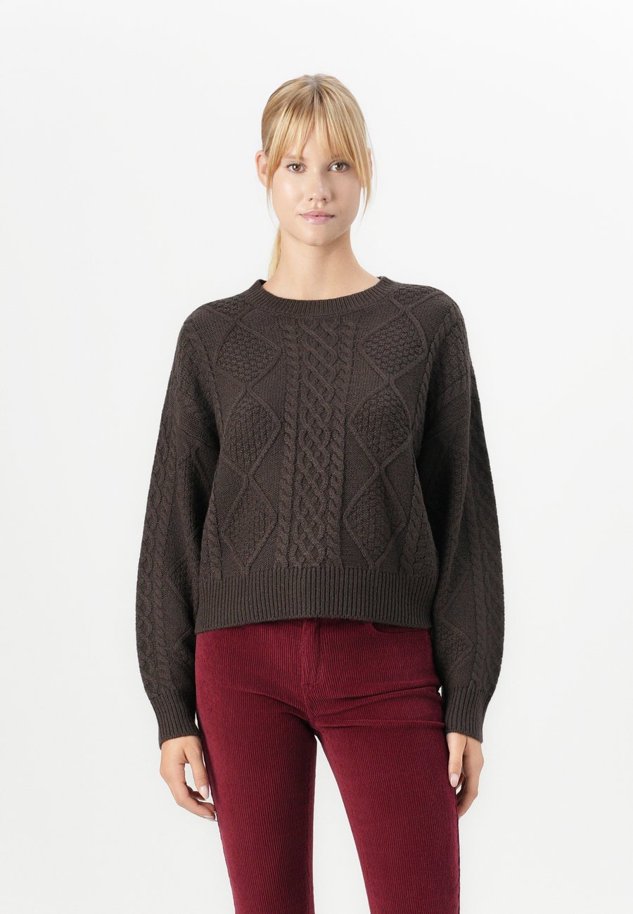 Джемпер ONLY ONLTENNA O NECK PULLOVER, Coffee Bean/Brown
Джемпер ONLY ONLTENNA O NECK PULLOVER, Coffee Bean/Brown