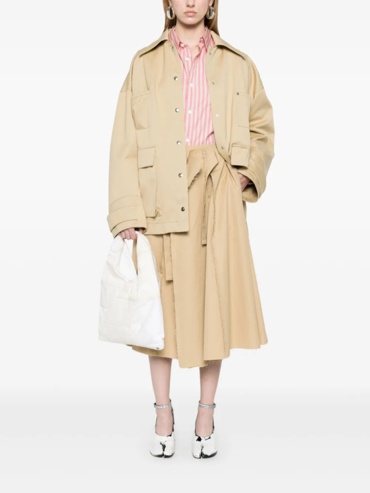 Юбка миди FAÇON JACMIN Jamea, нейтральный 
Юбка миди FAÇON JACMIN Jamea, нейтральный