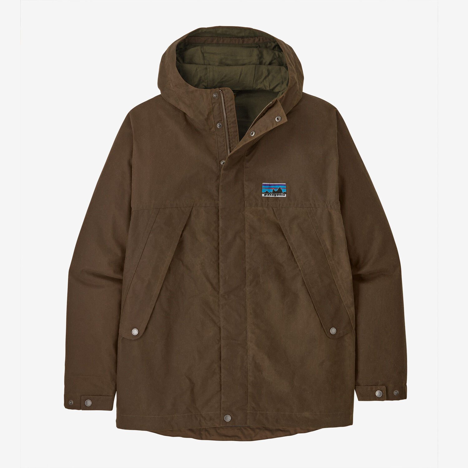 Куртка из вощеного хлопка Patagonia, коричневый
Куртка из вощеного хлопка Patagonia, коричневый