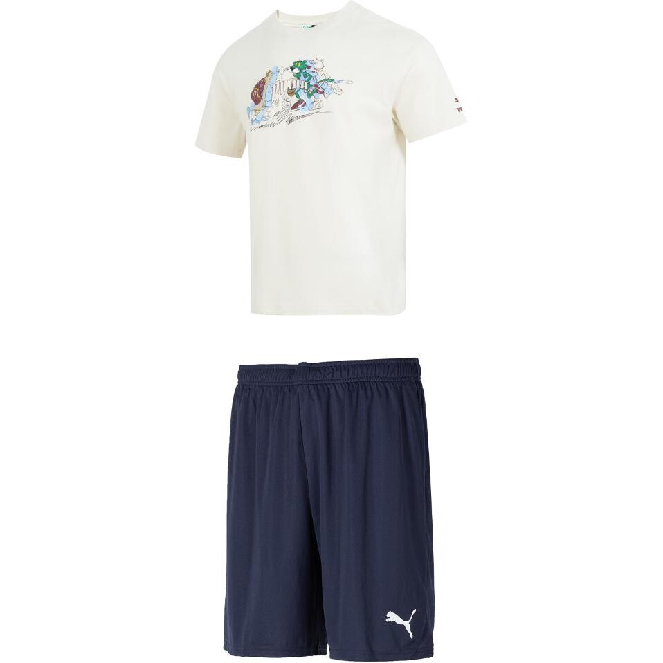 Повседневная спортивная одежда для мужчин белого и темно-синего цвета Puma, белый/темно-синий
Повседневная спортивная одежда для мужчин белого и темно-синего цвета Puma, белый/темно-синий