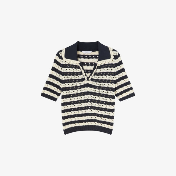 Топ Charlee из хлопковой смеси в полоску с эффектом растяжения Lk Bennett, цвет mul-cream
Топ Charlee из хлопковой смеси в полоску с эффектом растяжения Lk Bennett, цвет mul-cream