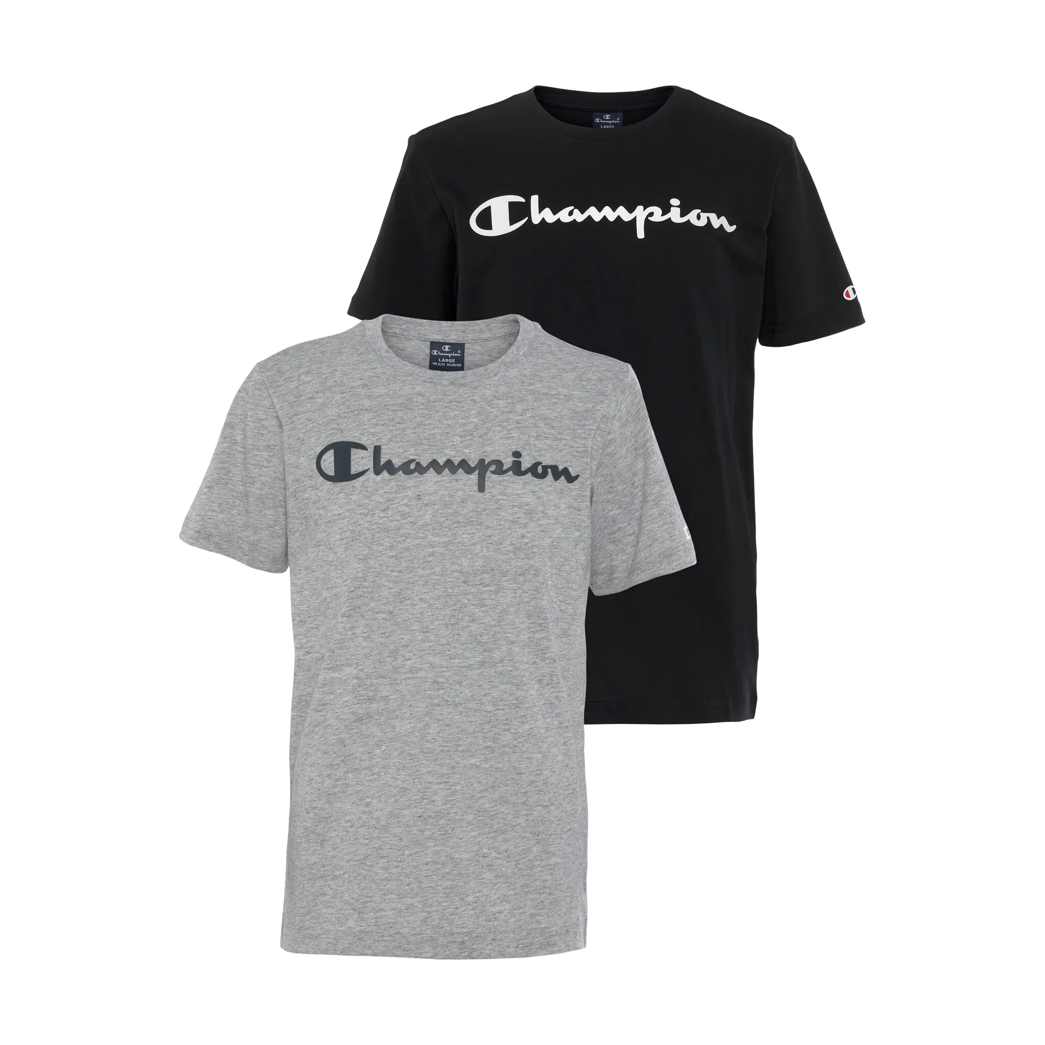 Футболка Champion "2Pack футболок с круглым вырезом - для детей", черный
Футболка Champion "2Pack футболок с круглым вырезом - для детей", черный