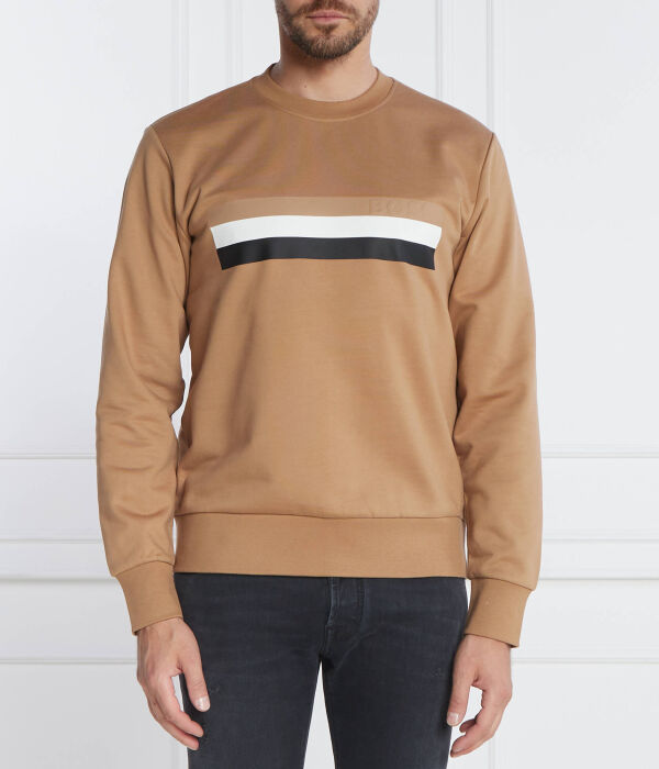 Свитер солери Loose fit Boss, коричневый
Свитер солери Loose fit Boss, коричневый