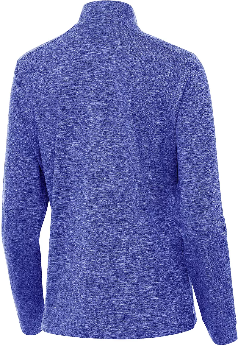 Женская футболка для гольфа Antigua Mentor с длинным рукавом, молния 1/4, цвет Dark Royal Heather
Женская футболка для гольфа Antigua Mentor с длинным рукавом, молния 1/4, цвет Dark Royal Heather