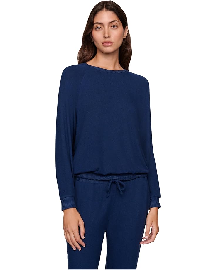 Женский свитер с круглым вырезом Eberjey Cozy Time для сна, Navy
Женский свитер с круглым вырезом Eberjey Cozy Time для сна, Navy