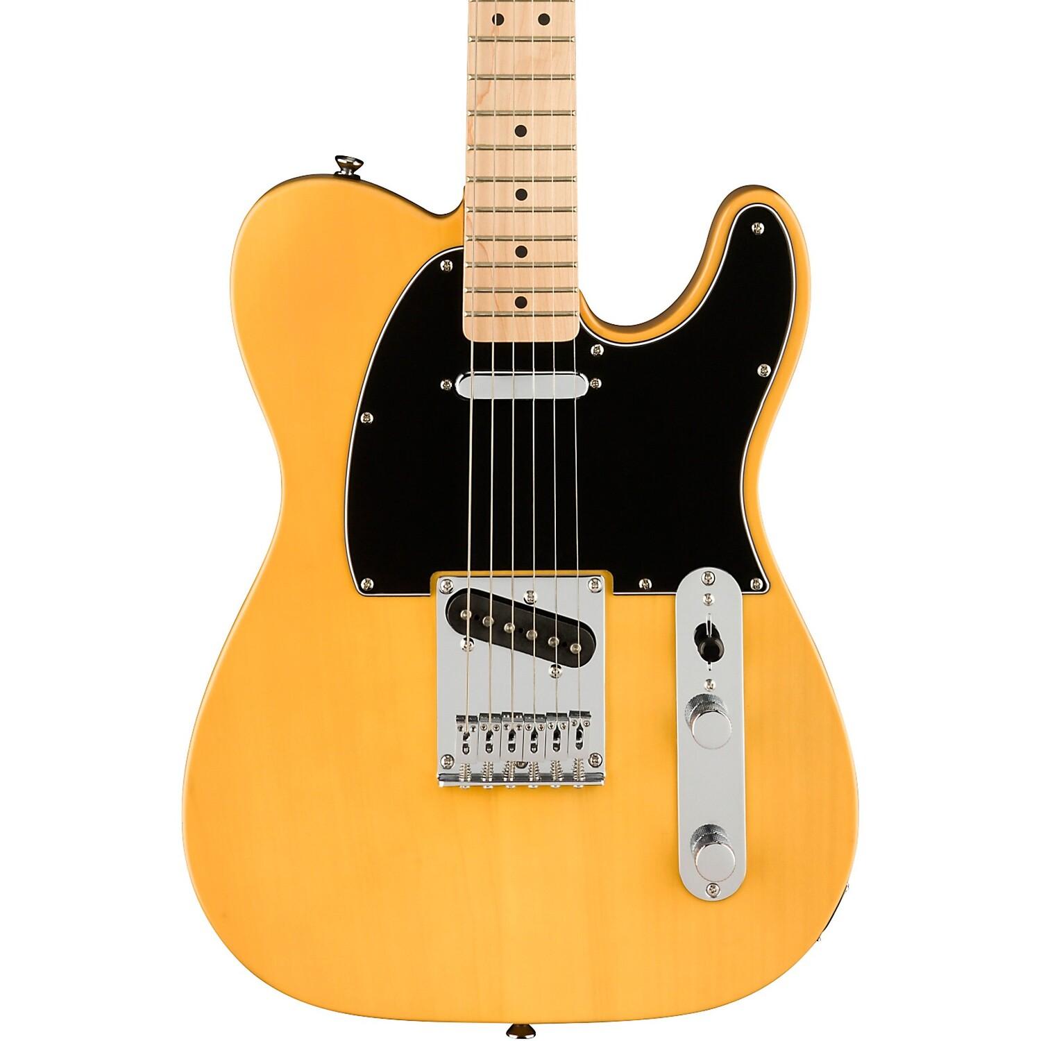 Squier Affinity Series Telecaster Кленовый гриф Электрогитара Butterscotch Blonde
Squier Affinity Series Telecaster Кленовый гриф Электрогитара Butterscotch Blonde