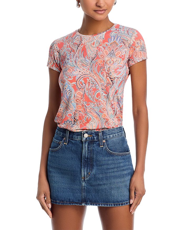 Футболка Ressi с круглым вырезом и узором пейсли L'AGENCE, мультиколор
Футболка Ressi с круглым вырезом и узором пейсли L'AGENCE, мультиколор