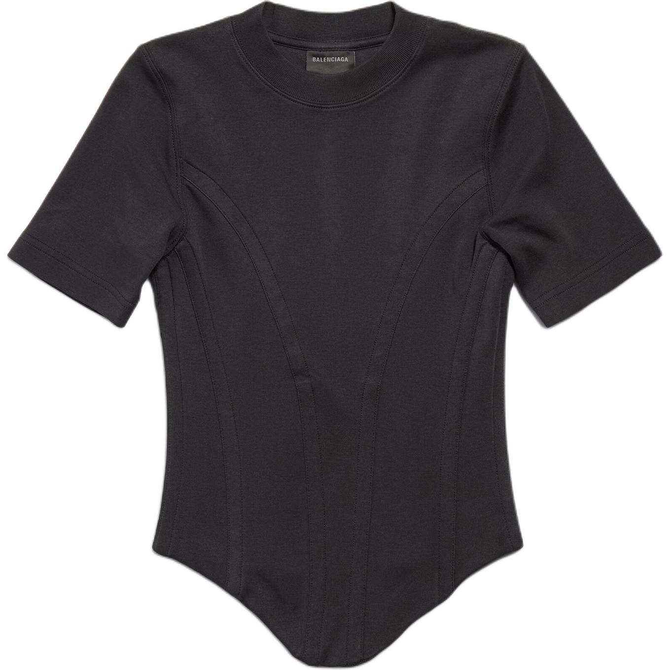 Футболка с вставками Balenciaga, черный
Футболка с вставками Balenciaga, черный