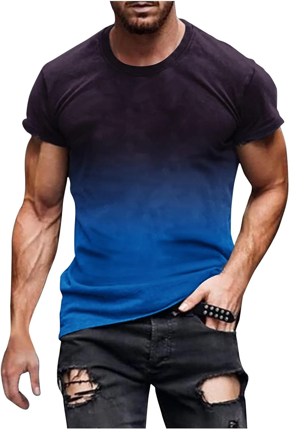 Футболка Muscularfit для мужчин Big and Tall с градиентом
Футболка Muscularfit для мужчин Big and Tall с градиентом