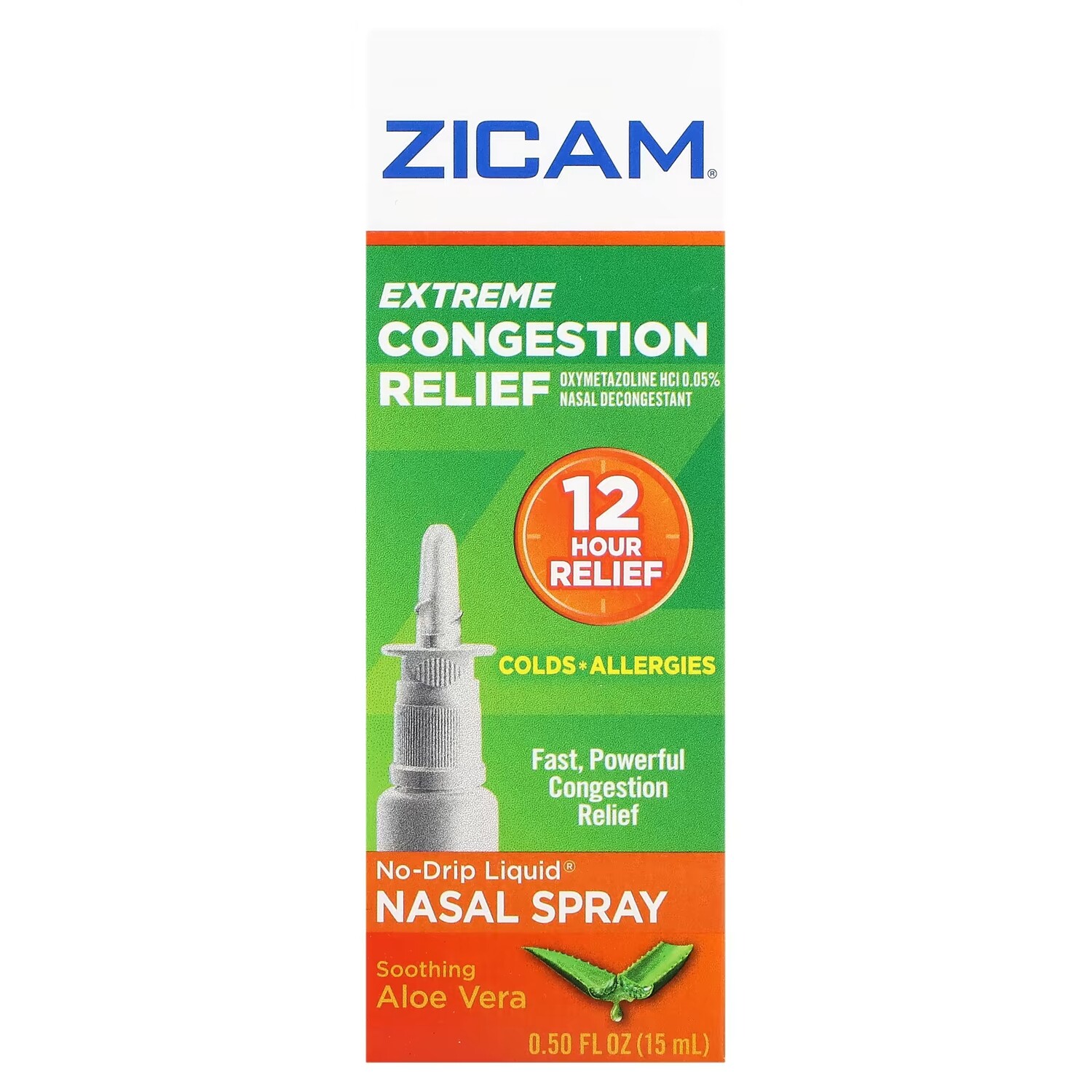 Спрей назальный Zicam Extreme Congestion Relief без капель успокаивающий алоэ вера, 15мл
Спрей назальный Zicam Extreme Congestion Relief без капель успокаивающий алоэ вера, 15мл