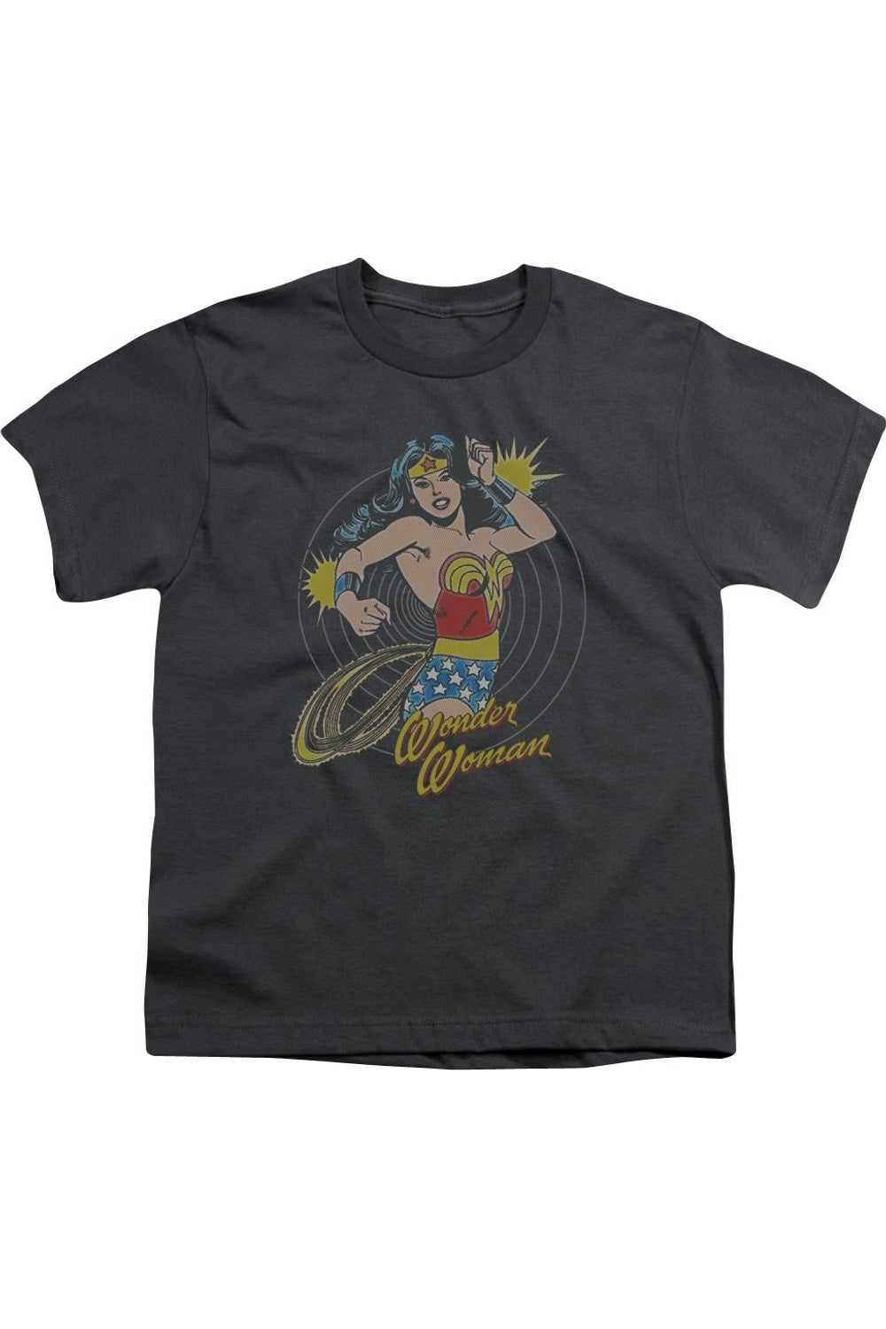 Футболка с коротким рукавом для подростков DC Comics с вращающимся принтом Gildan, Charcoal
Футболка с коротким рукавом для подростков DC Comics с вращающимся принтом Gildan, Charcoal