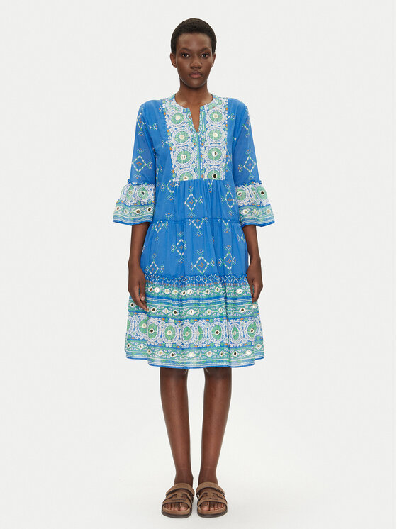 Летнее платье стандартный крой IC25-091 Iconique, синий
Летнее платье стандартный крой IC25-091 Iconique, синий