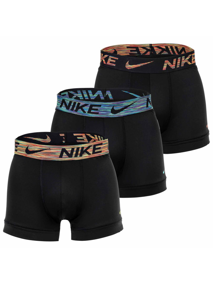 Nike Комплект из 3 боксерских трусов черного, зеленого и синего цветов
Nike Комплект из 3 боксерских трусов черного, зеленого и синего цветов