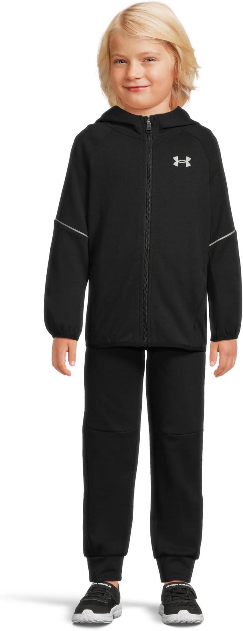 Брюки Under Armour Kids Men's Double Knit FZ Set, Black
Брюки Under Armour Kids Men's Double Knit FZ Set, Black