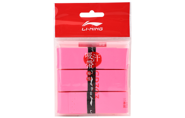 Тонкая полиуретановая противоскользящая лента LiNing, розовый
Тонкая полиуретановая противоскользящая лента LiNing, розовый